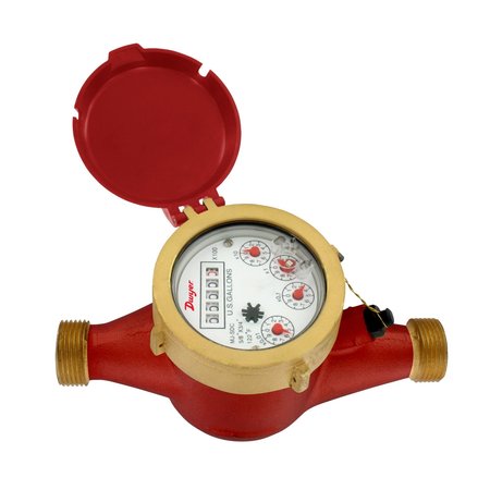 DWYER INSTRUMENTS Water Meter, H20 Mtr 20Mm CuM WM2-B-C-10